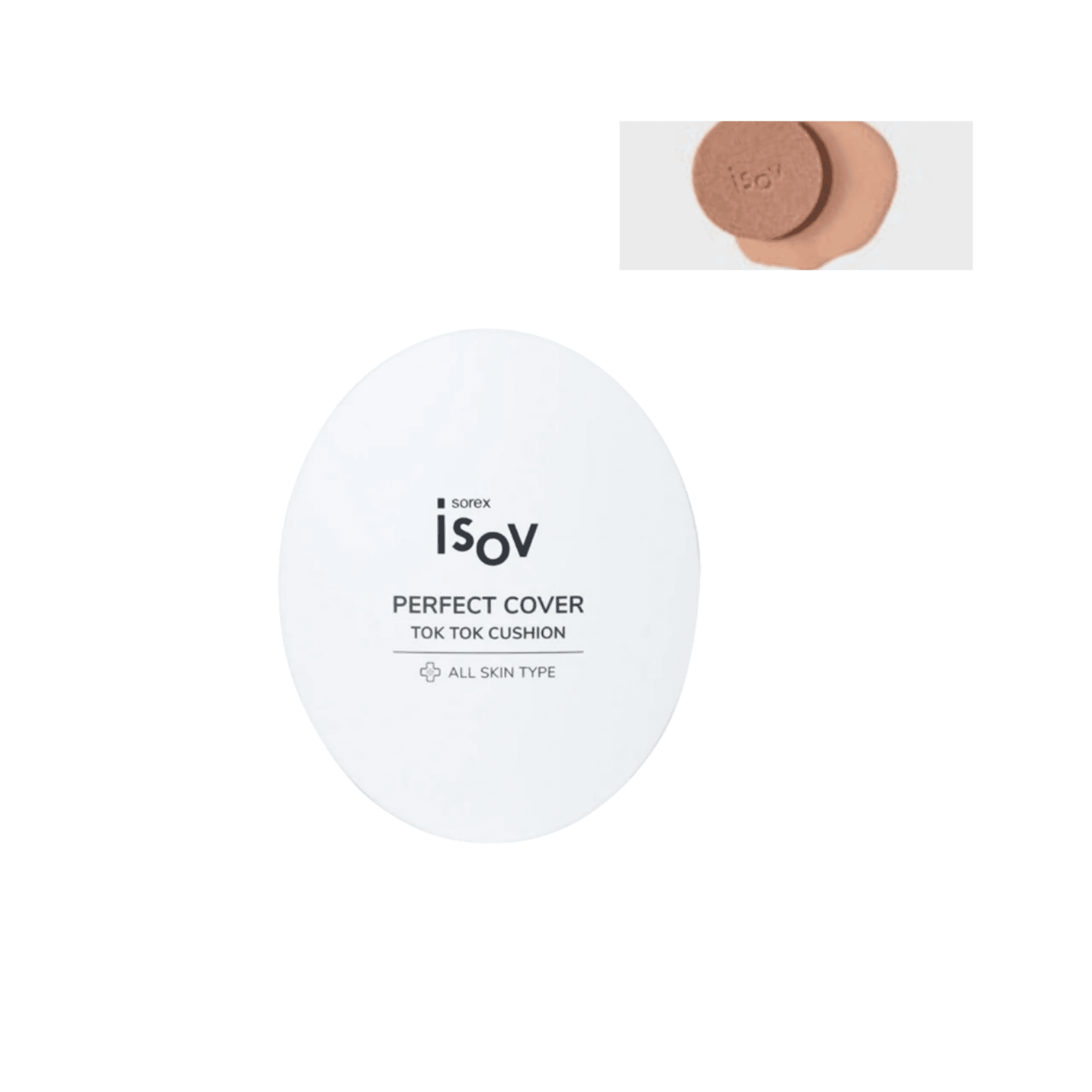 ISOV Tok Tok Cushion 21 SPF 50+ Zestaw 3 za 2